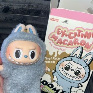 The Monsters Exciting Macaron Blue plush